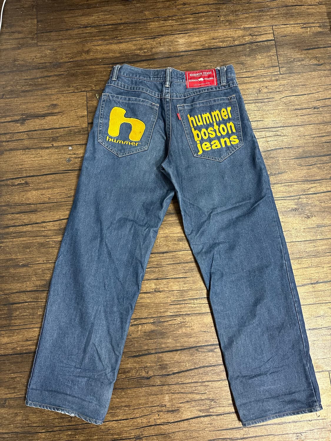 HUMMER BOSTON JEANS 허머보스턴 레터링 Y2K 청바지 30 상품이미지3