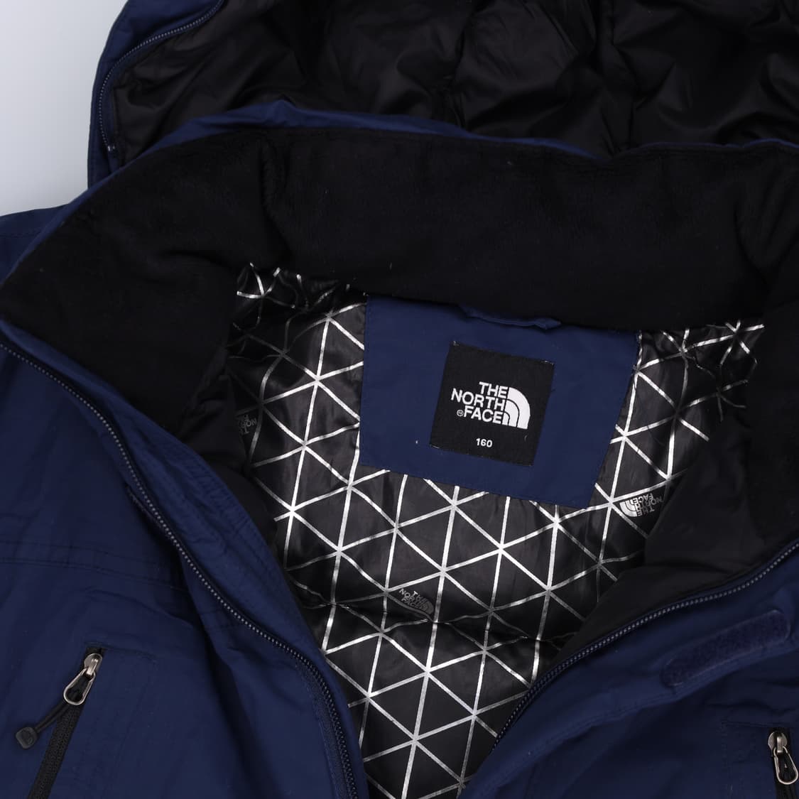 160 노스페이스 키즈여성 덕다운 패딩 0123H1 상품이미지3