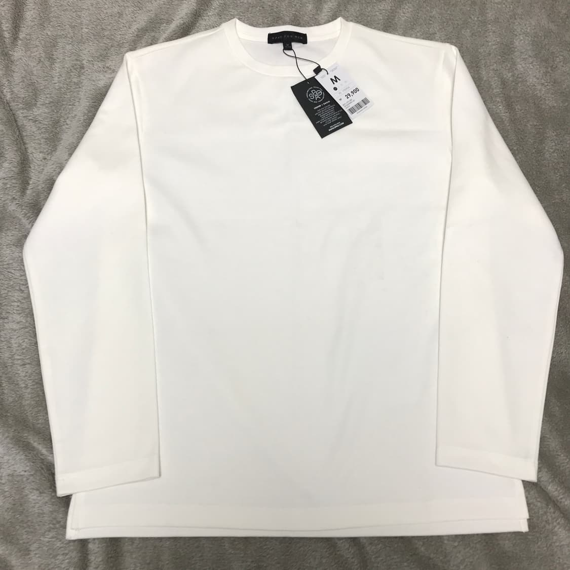 [새제품] 스파오 밀라노 긴팔 티셔츠 M사이즈 상품이미지5