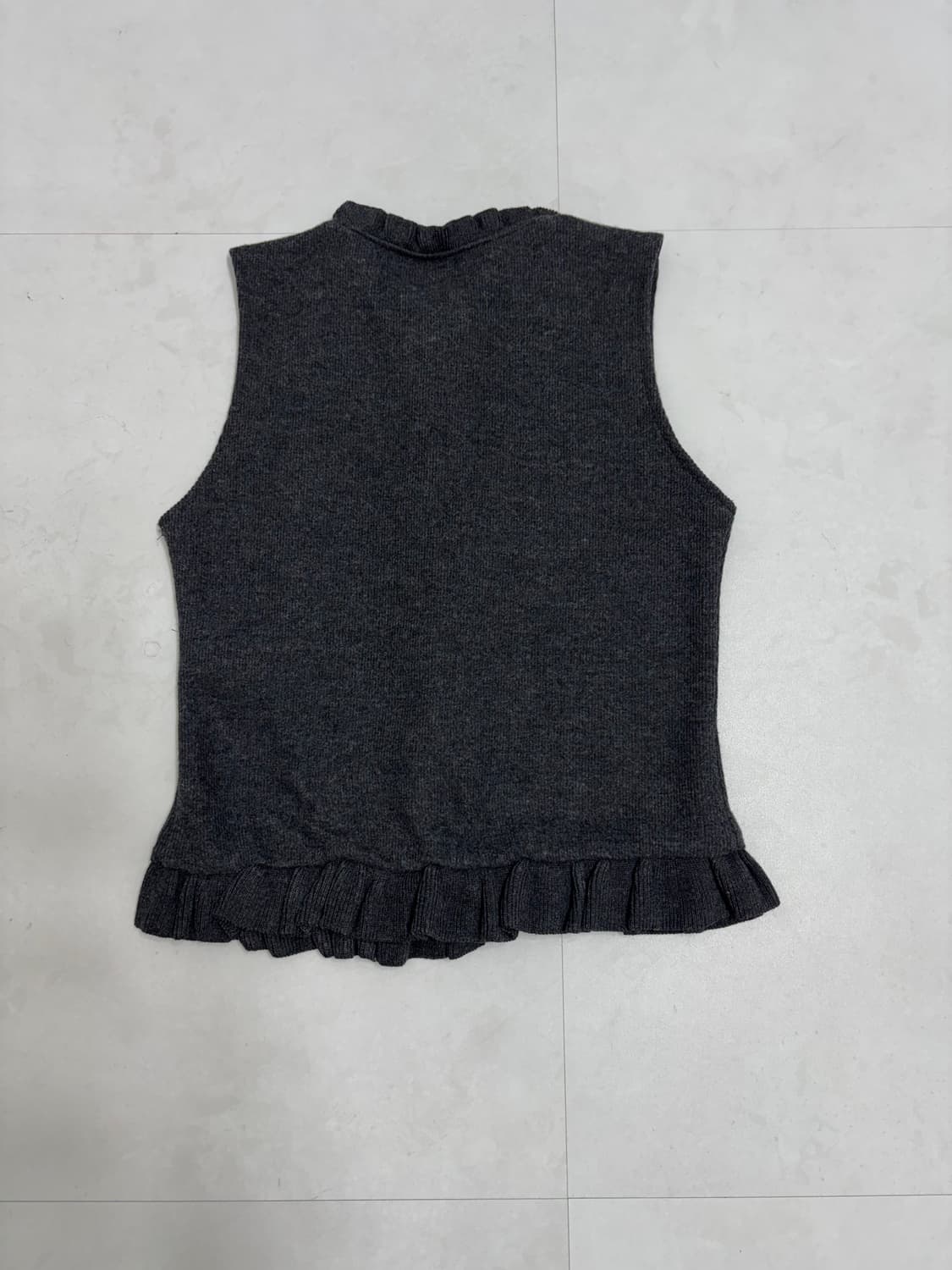 ZARA FRILL KNIT SLEEVELESS 상품이미지8