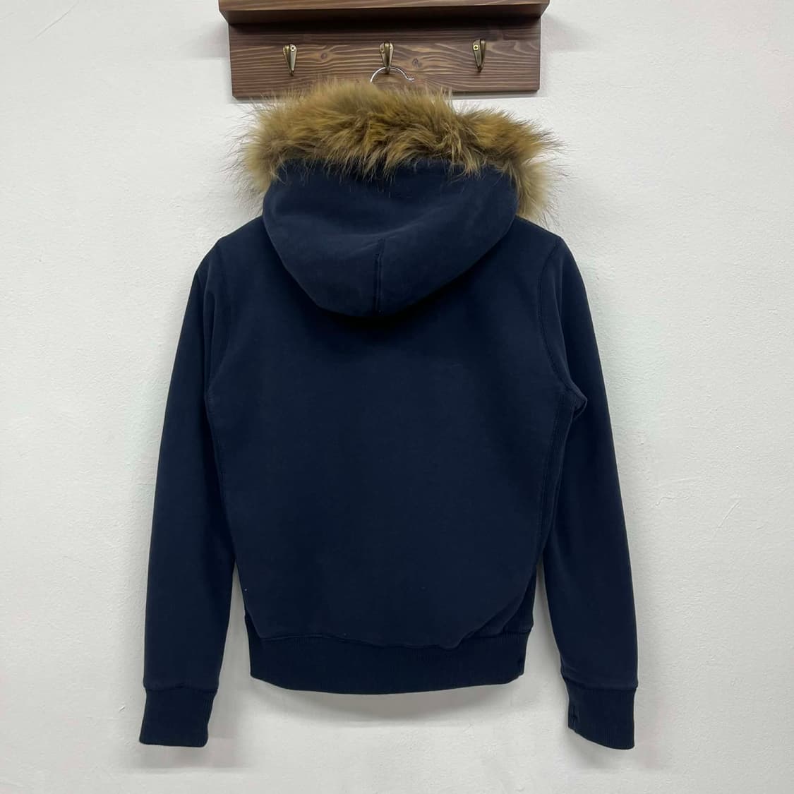 후아유 y2k 후드 퍼 울프죠 대대장 자켓 걸즈 후드집업(S) 상품이미지5