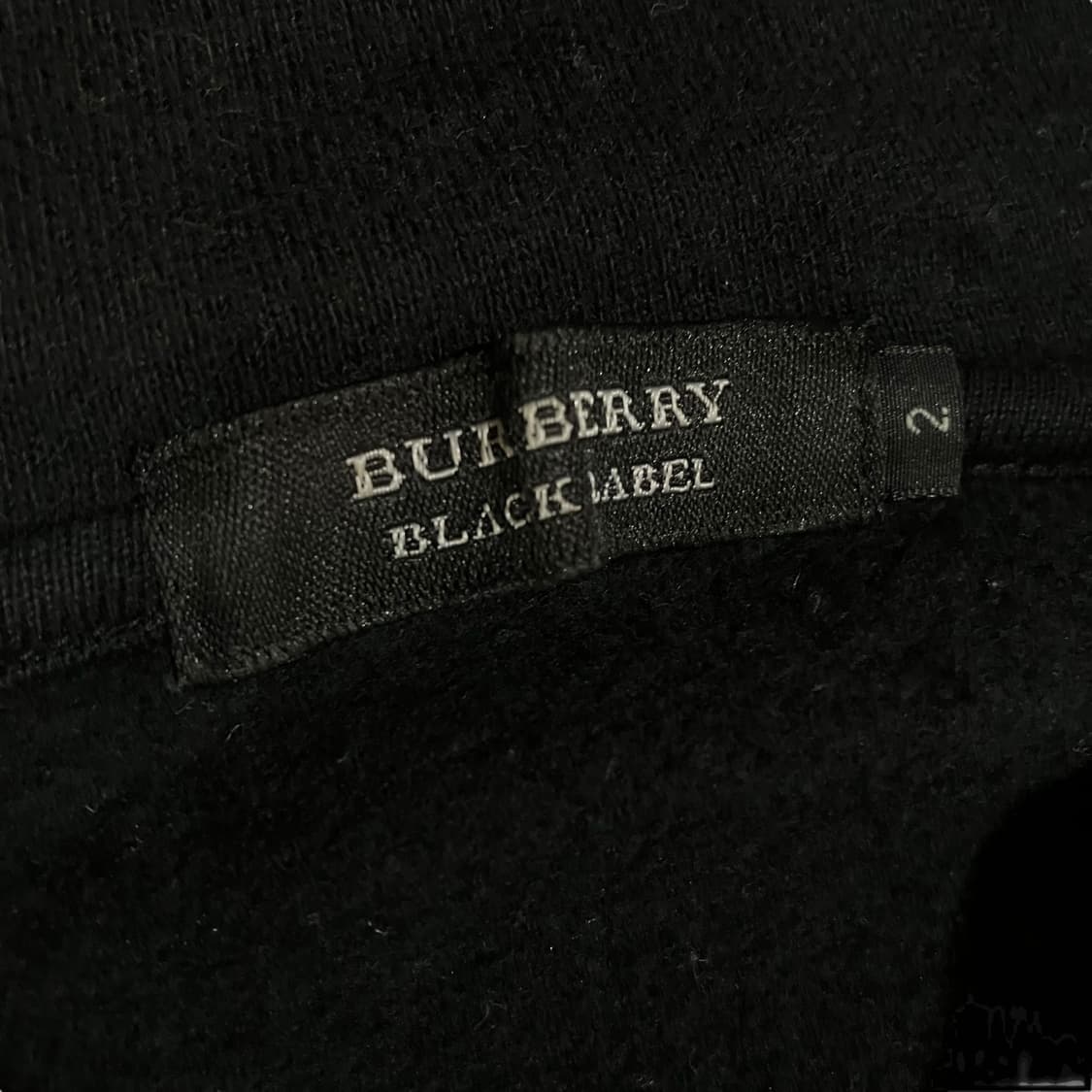 버버리 아카이브 블랙라벨 후드티 상품이미지5