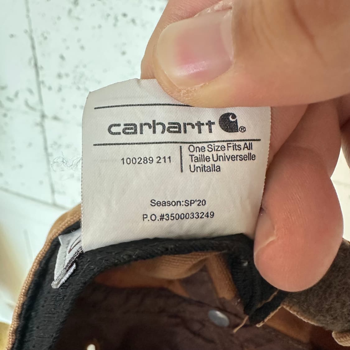 칼하트 볼캡 상품이미지4