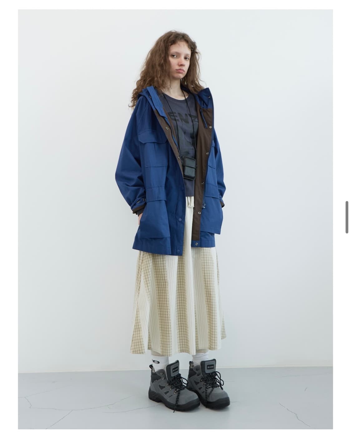 엔조블루스 코튼 마운틴 파카 (blue) 상품이미지4