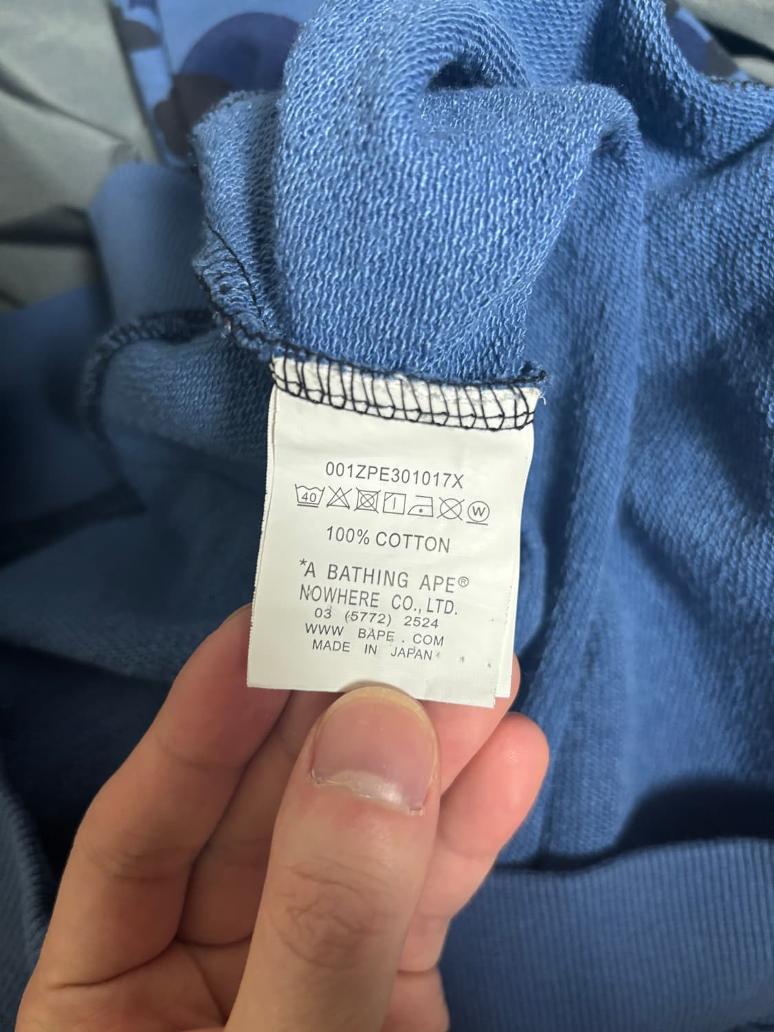 베이프 샤크카모 후드집업 XXL 상품이미지4