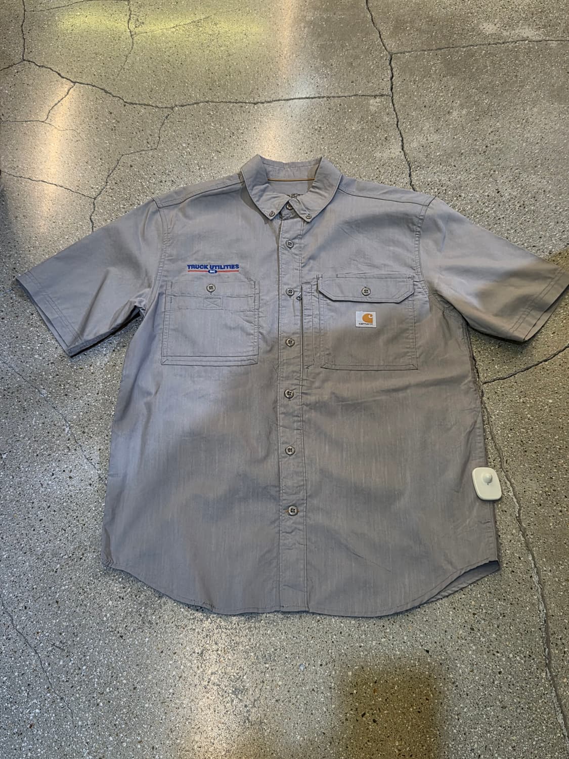 Carhartt 칼하트 그레이 반팔셔츠 상품이미지4