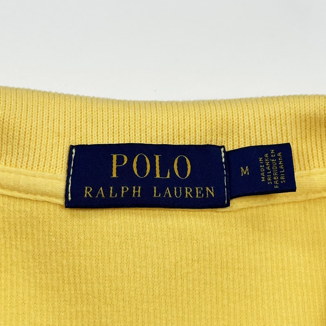 폴로 랄프로렌 클래식 반집업 니트 옐로우 M 상품이미지6