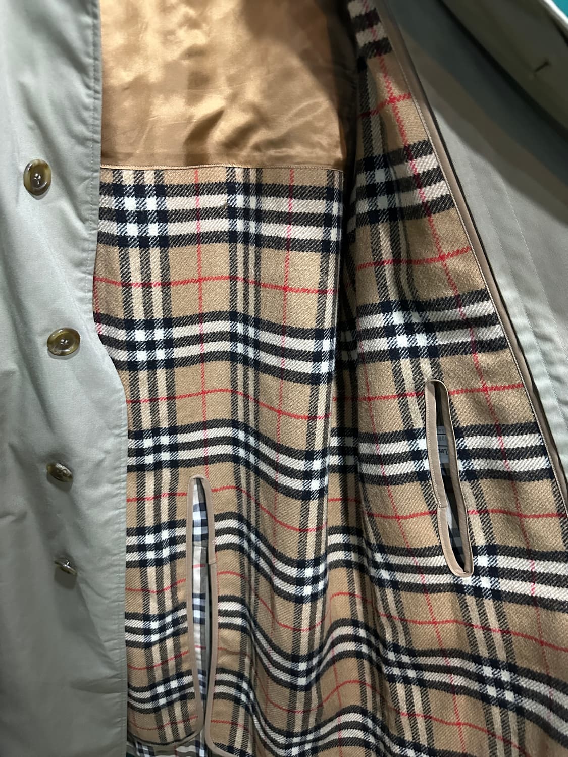 버버리 남성 트렌치코트 내피포함100-105 상품이미지6