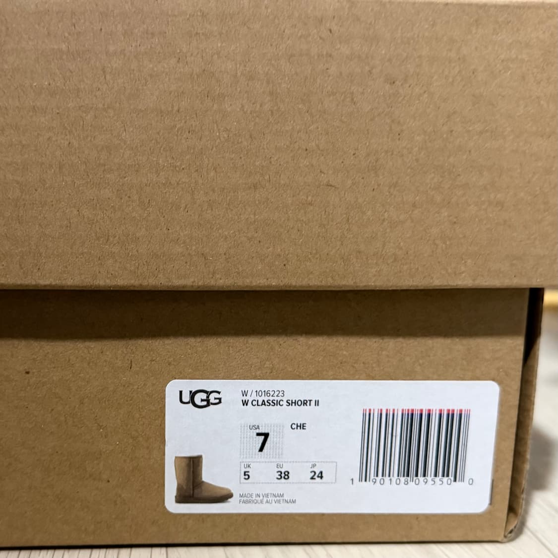 UGG 어그 Classic Short II 클래식 숏(체스트넛/7사이즈) 상품이미지7