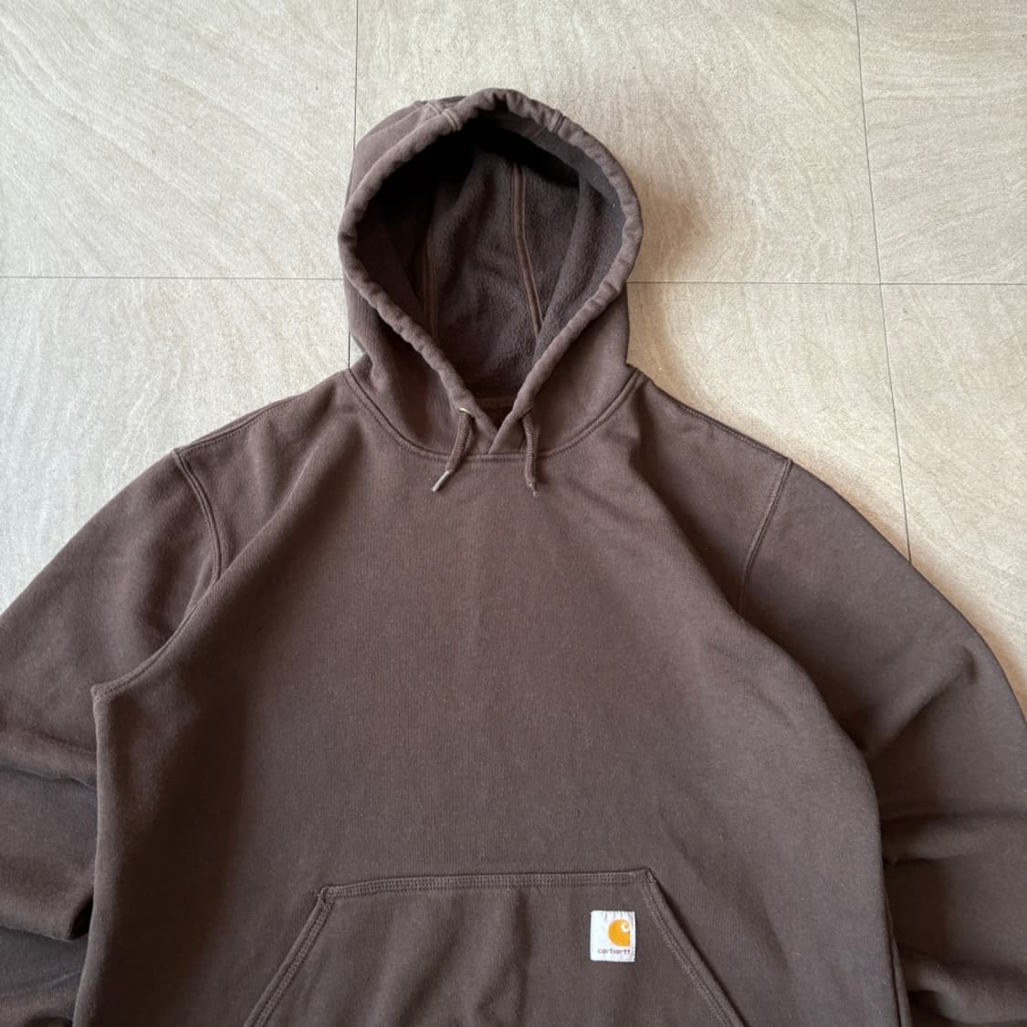 칼하트 정품 빈티지 브라운 후드 상품이미지3