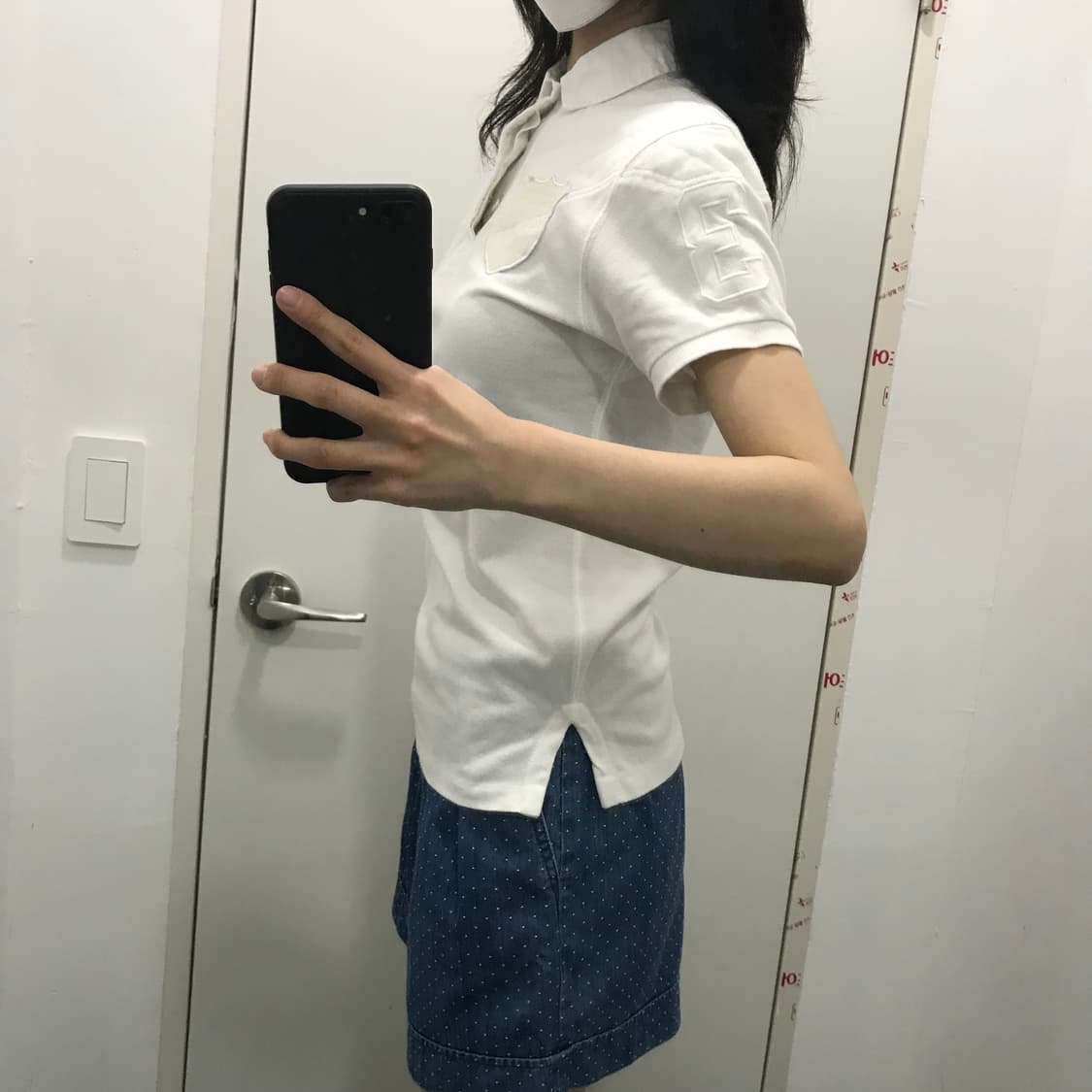폴로 usa 빅포니 화이트 럭비티 반팔 티셔츠 상품이미지2