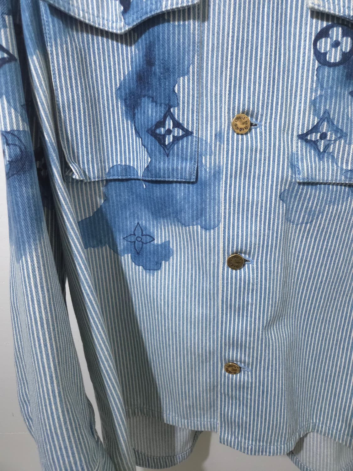 [새상품급] 루이비통 워터컬러 셔츠 자켓 XL Size 상품이미지5