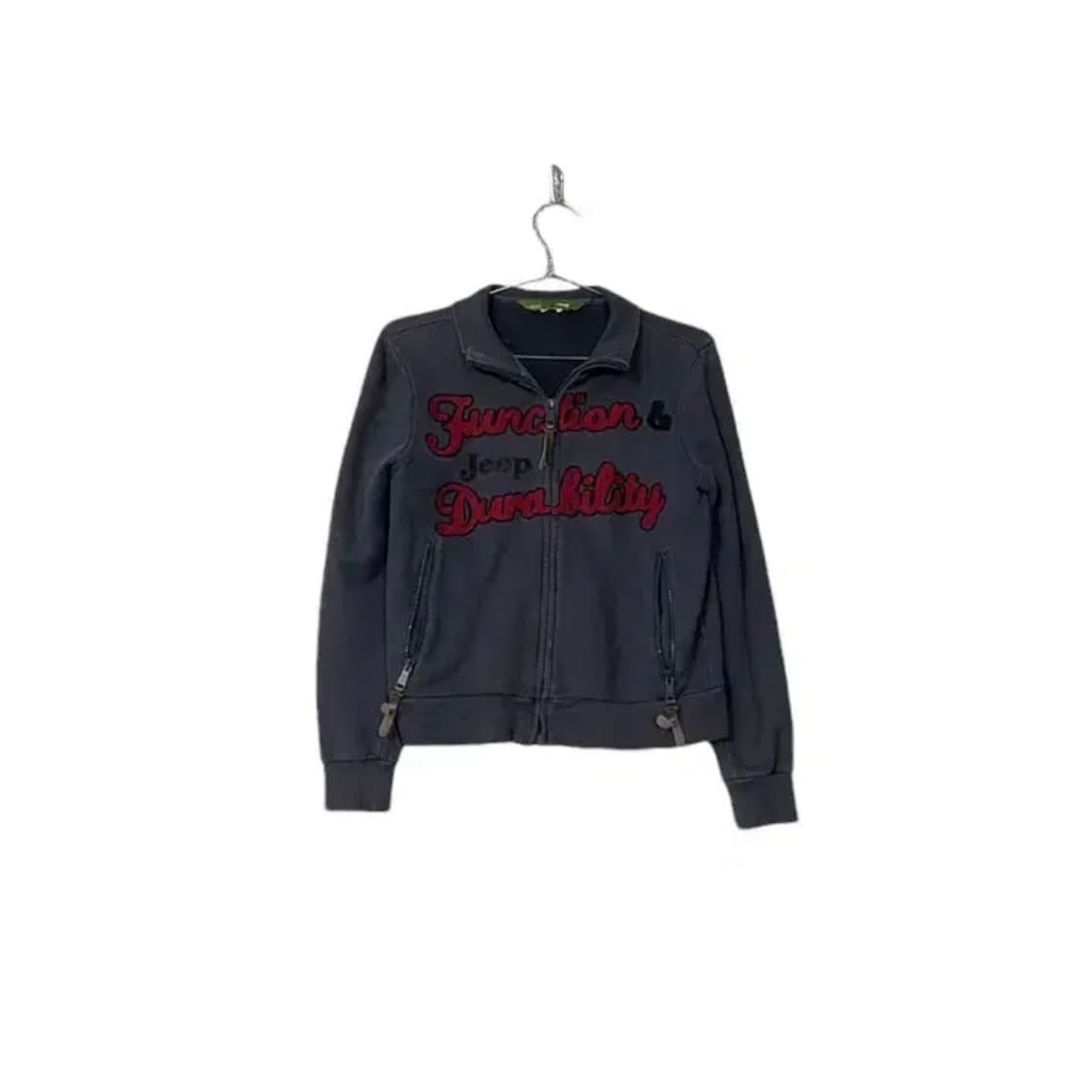 지프 빈티지 로고 코튼 트랙탑 집업 M 상품이미지1