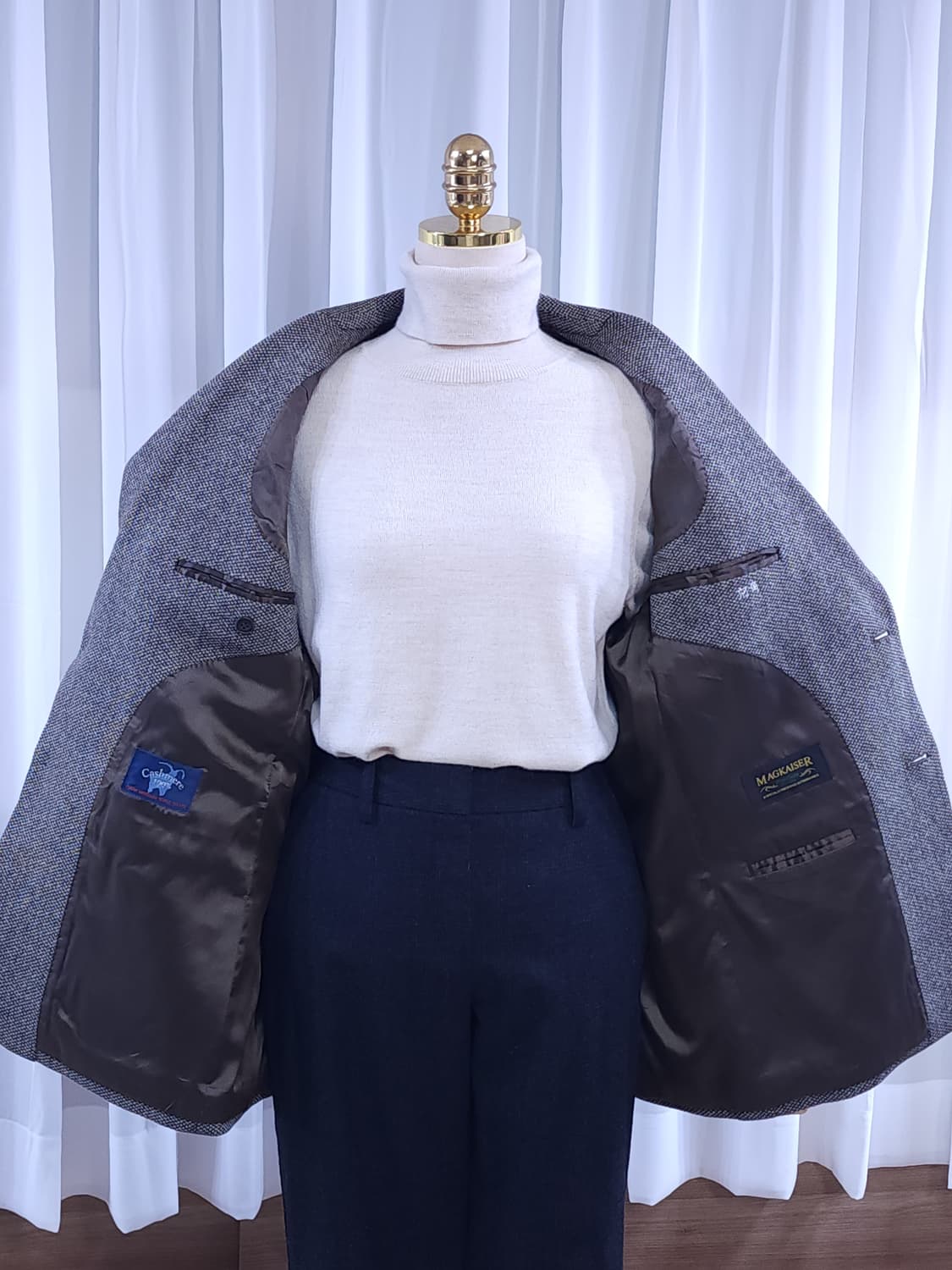 캐시미어100%  자켓 상품이미지7