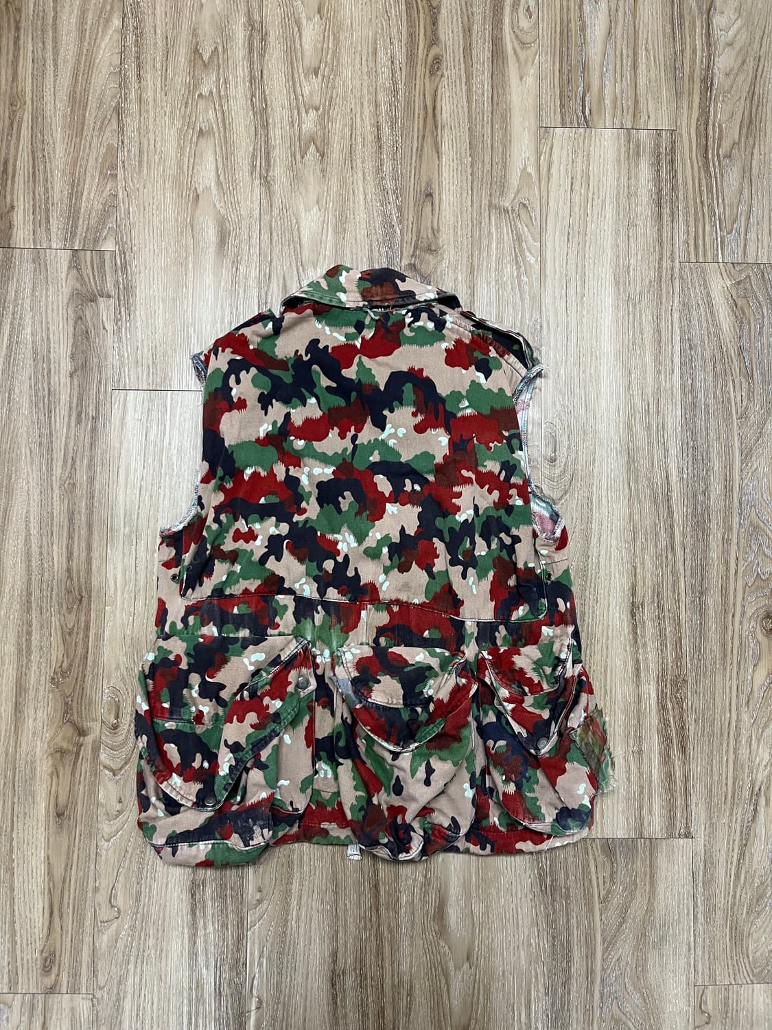 스위스군 밀리터리 알펜카모 유틸리티 베스트 상품이미지4