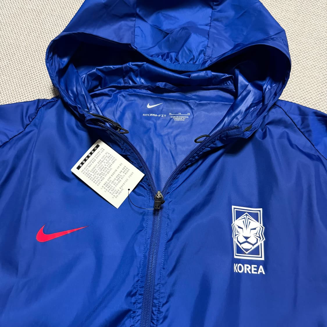 나이키 대한민국 축구 국대 바람막이 자켓 상품이미지2