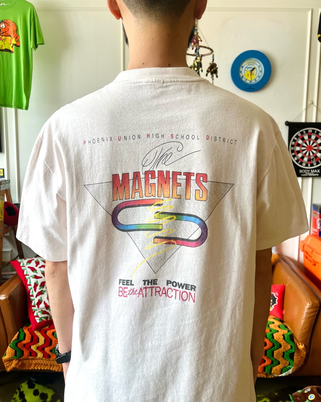 1990s “MAGNETS” USA Vintage 1/2 T-Shirt 상품이미지4
