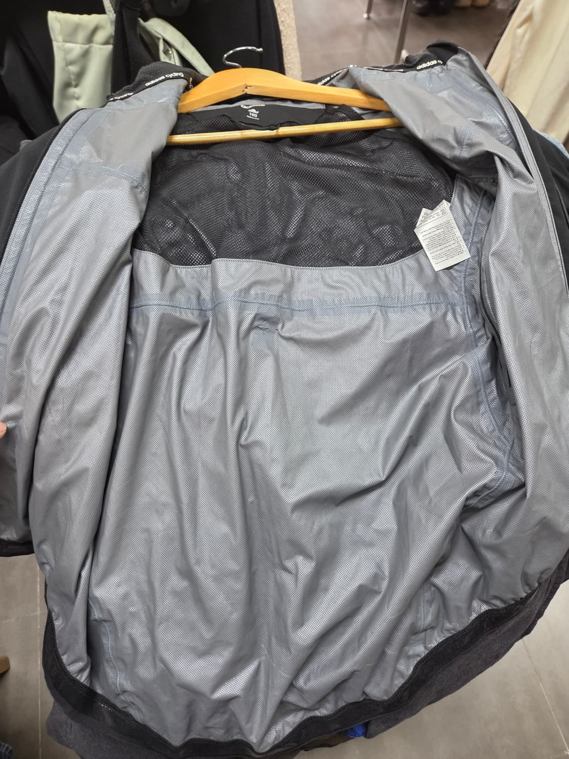 아디다스 아디스타 pluvius 바람막이 사이클링 러닝 자켓 L 상품이미지6