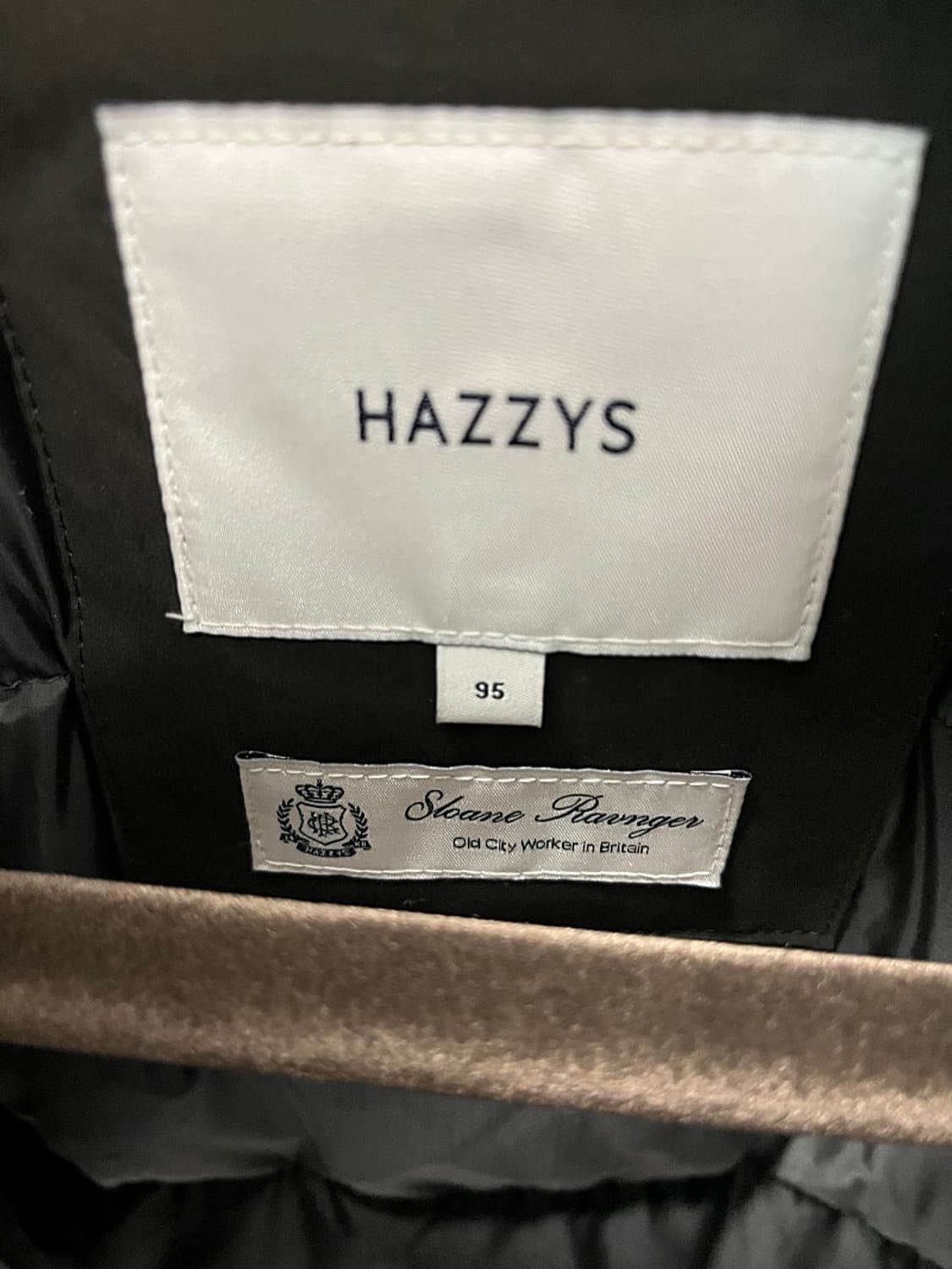 95) 헤지스 24fw 양털 패딩자켓  상품이미지4