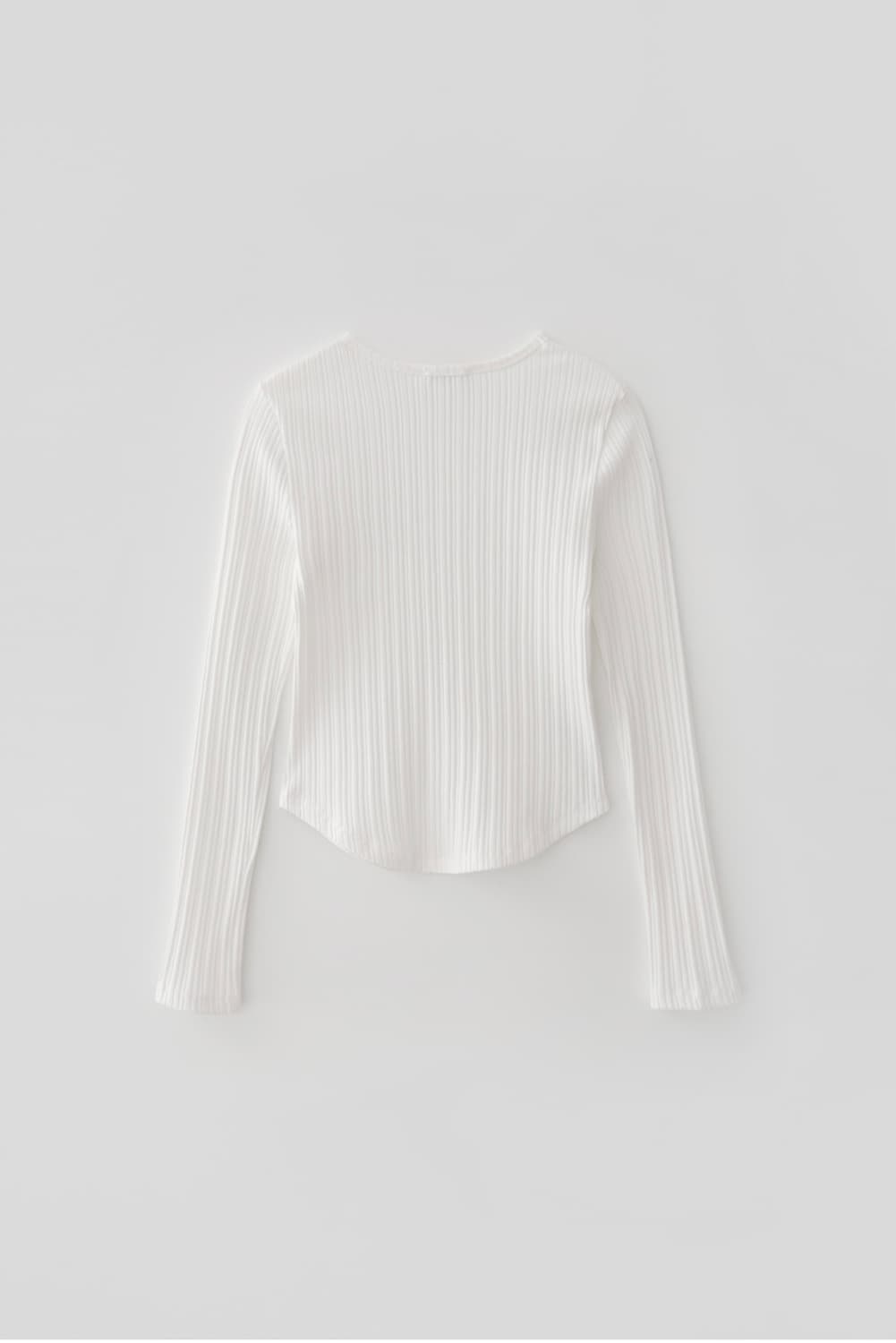 rrace 레이스 티셔츠 Slim Line Ribbed T-Shirts 상품이미지5