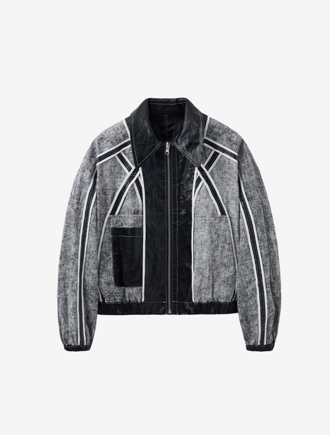 인사일런스 우먼 글로시 리버시블 점퍼 상품이미지3