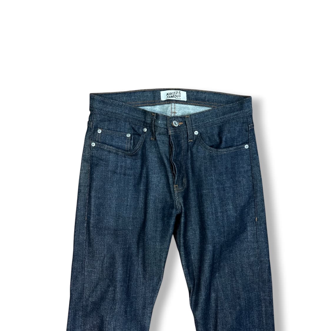 네이키드앤페이머스 셀비지 데님 팬츠 상품이미지2