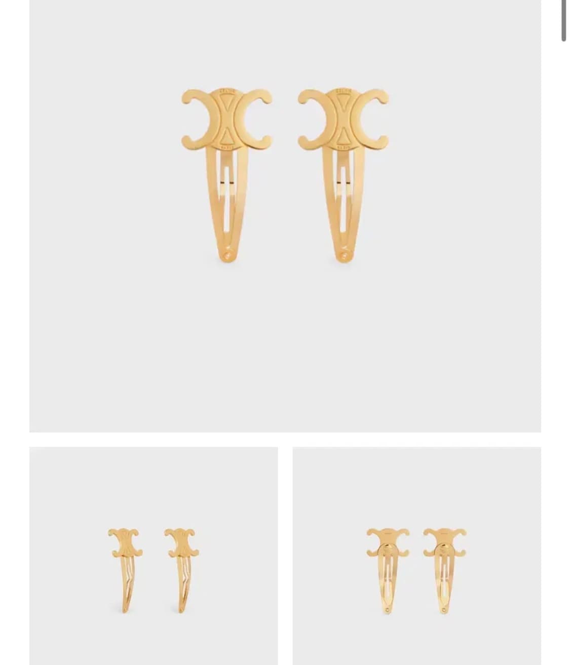 셀린느 트리오페 헤어핀 상품이미지1