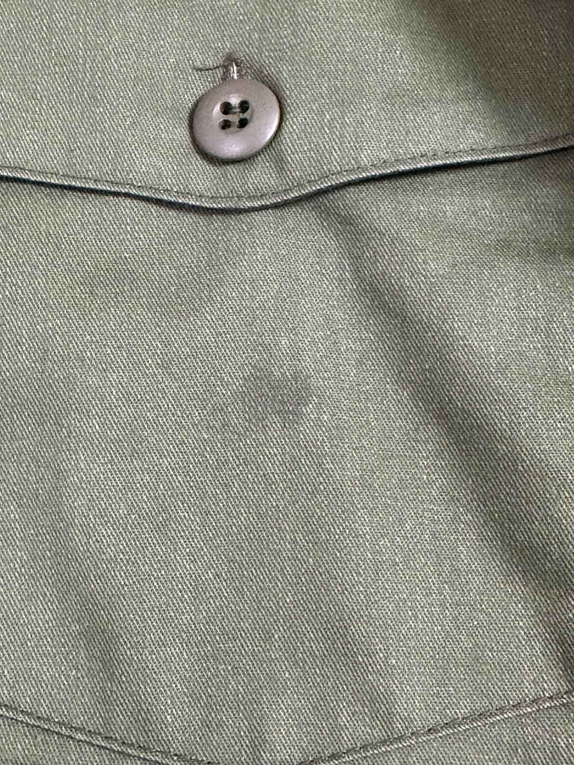 미군 구형 OG-507 카키 민무늬 전투복 상의 (M) 상품이미지5