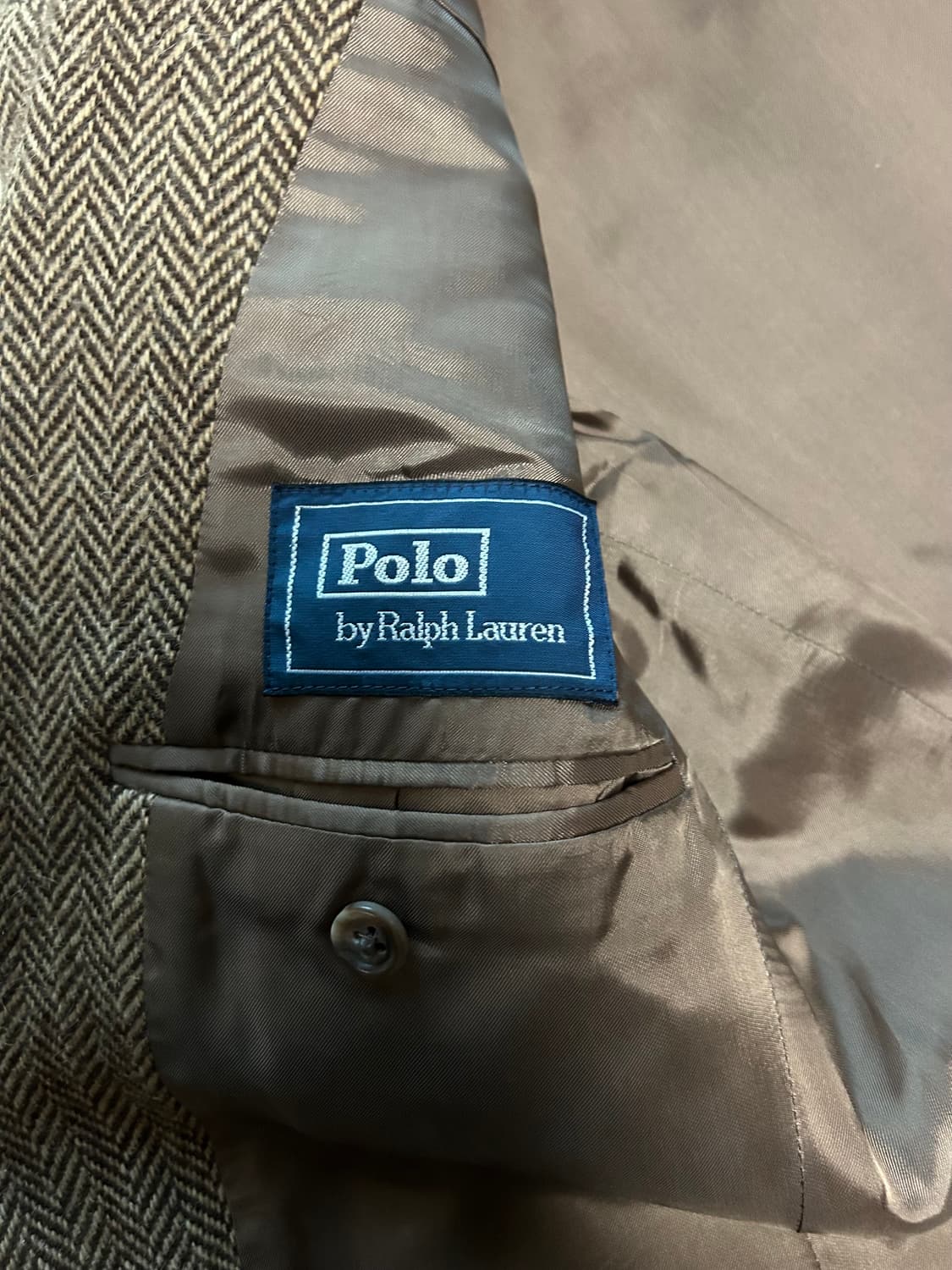 폴로 rl67 헤링본 자켓 40사이즈(qr o) 상품이미지5