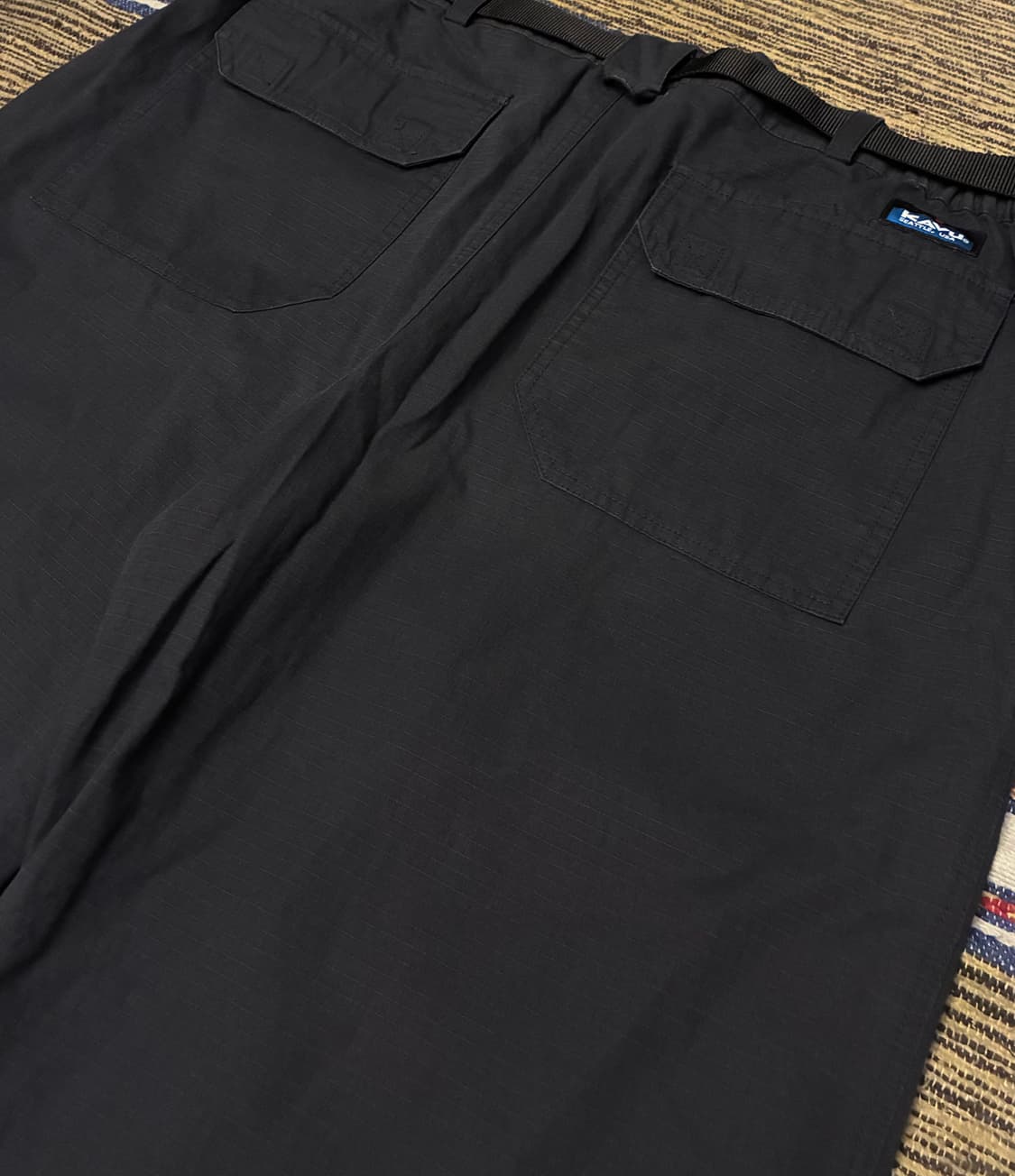 (XXL)KAVU 카부 더블니 코튼 립스탑 밴딩팬츠 레귤러 상품이미지7