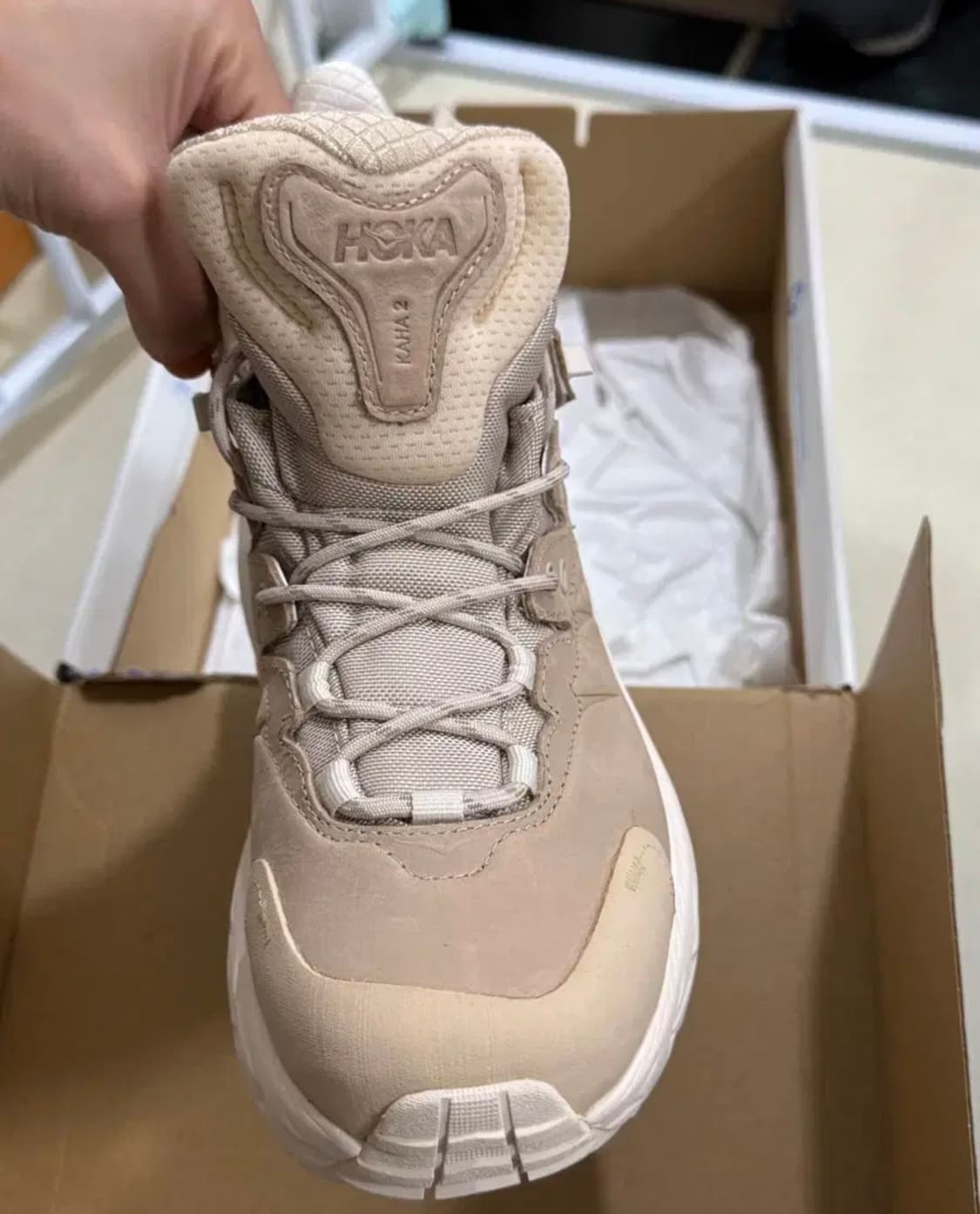 호카 카하2 고어텍스 쉬프팅 샌드 에그녹 235 상품이미지4