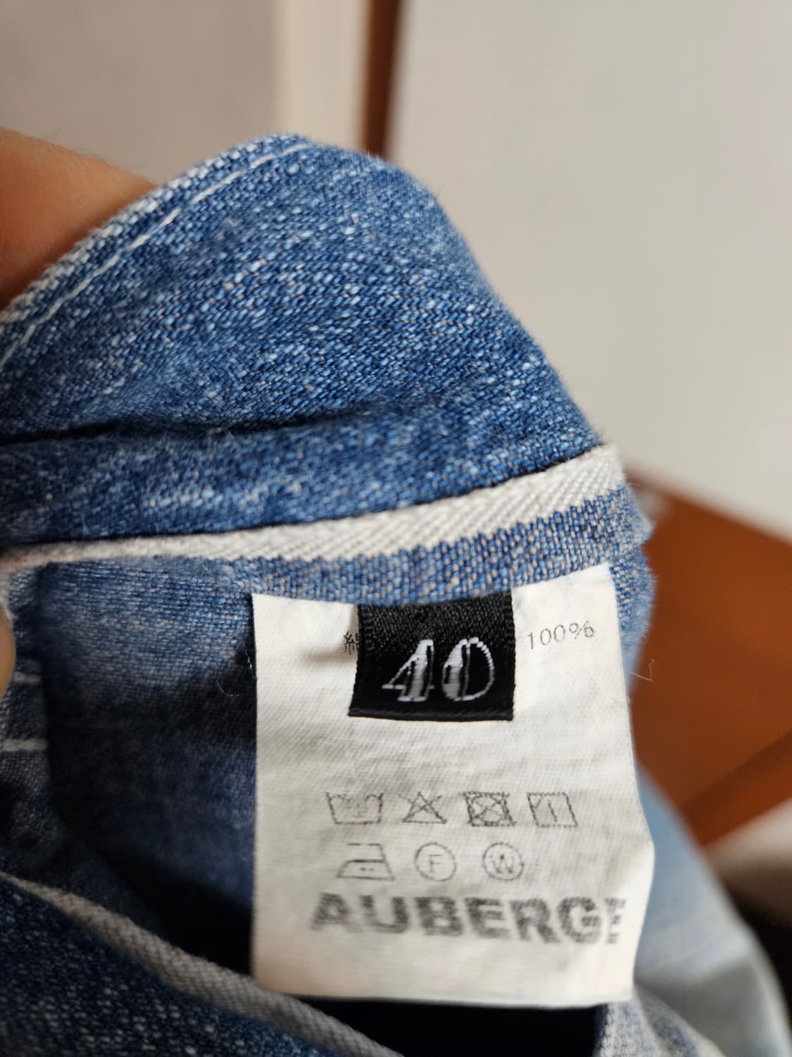 [40] 오베르쥬 가스파즈 별쥬(GASPARD BL)별주 데님 팝니다. 상품이미지6