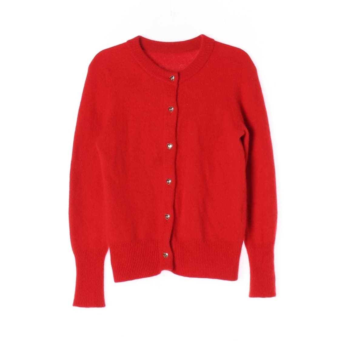 BY BRIDG IT 하트버튼 모헤어 니트 가디건 S 상품이미지1