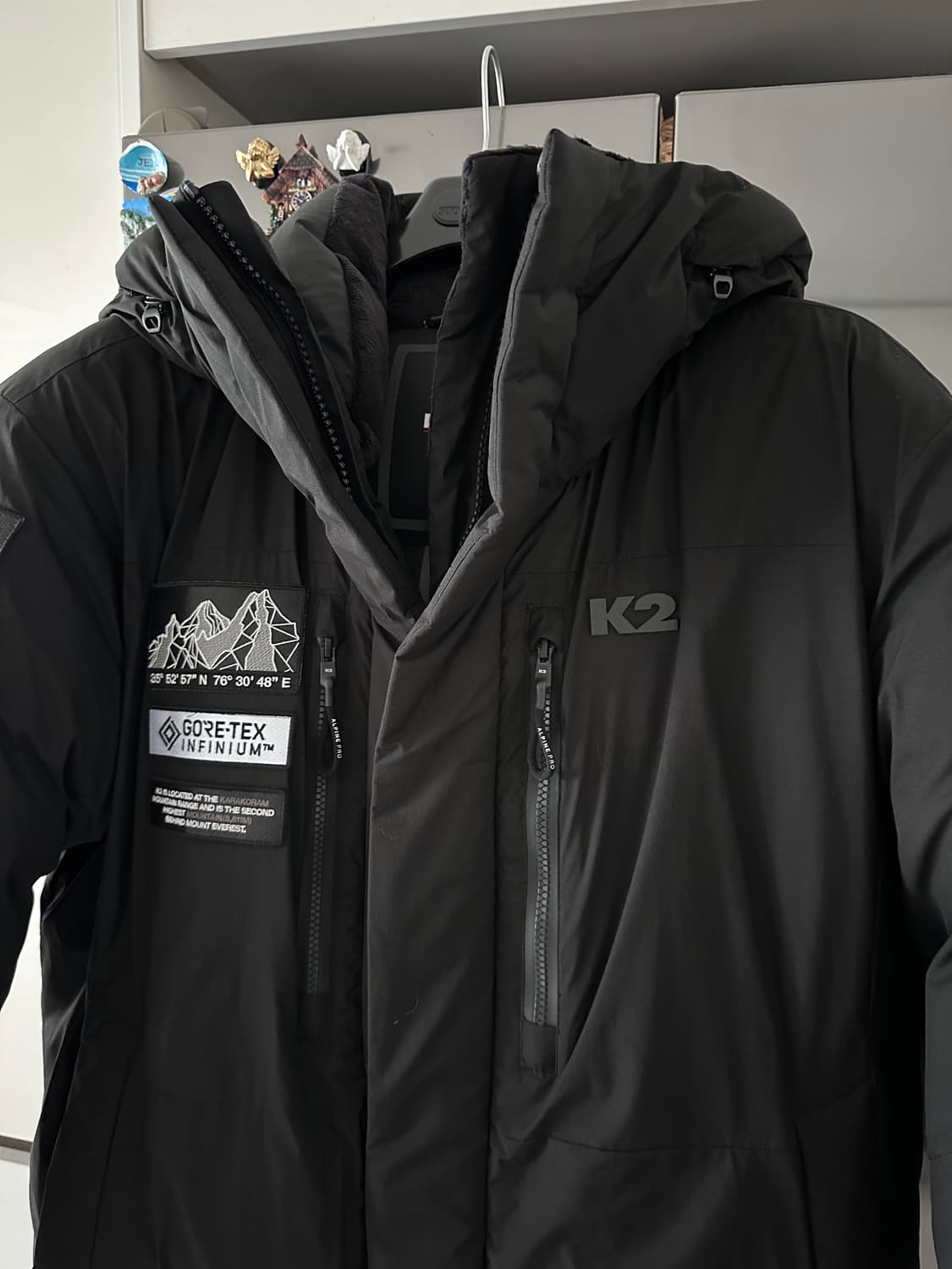 K2 코볼드 헤비 다운패딩 블랙  상품이미지2