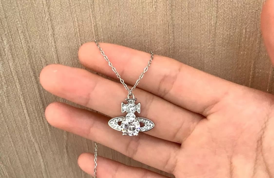 비비안 웨스트우드 펜던트 실버 상품이미지3