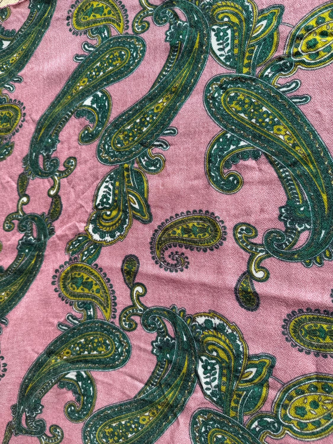 딥핑크 페이즐리 머플러 상품이미지2