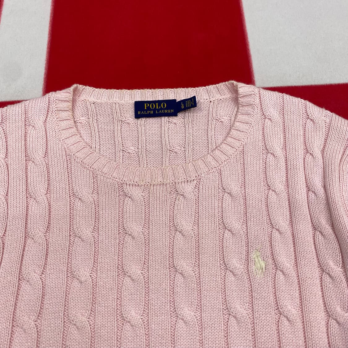 폴로 니트 여성 L  상품이미지3