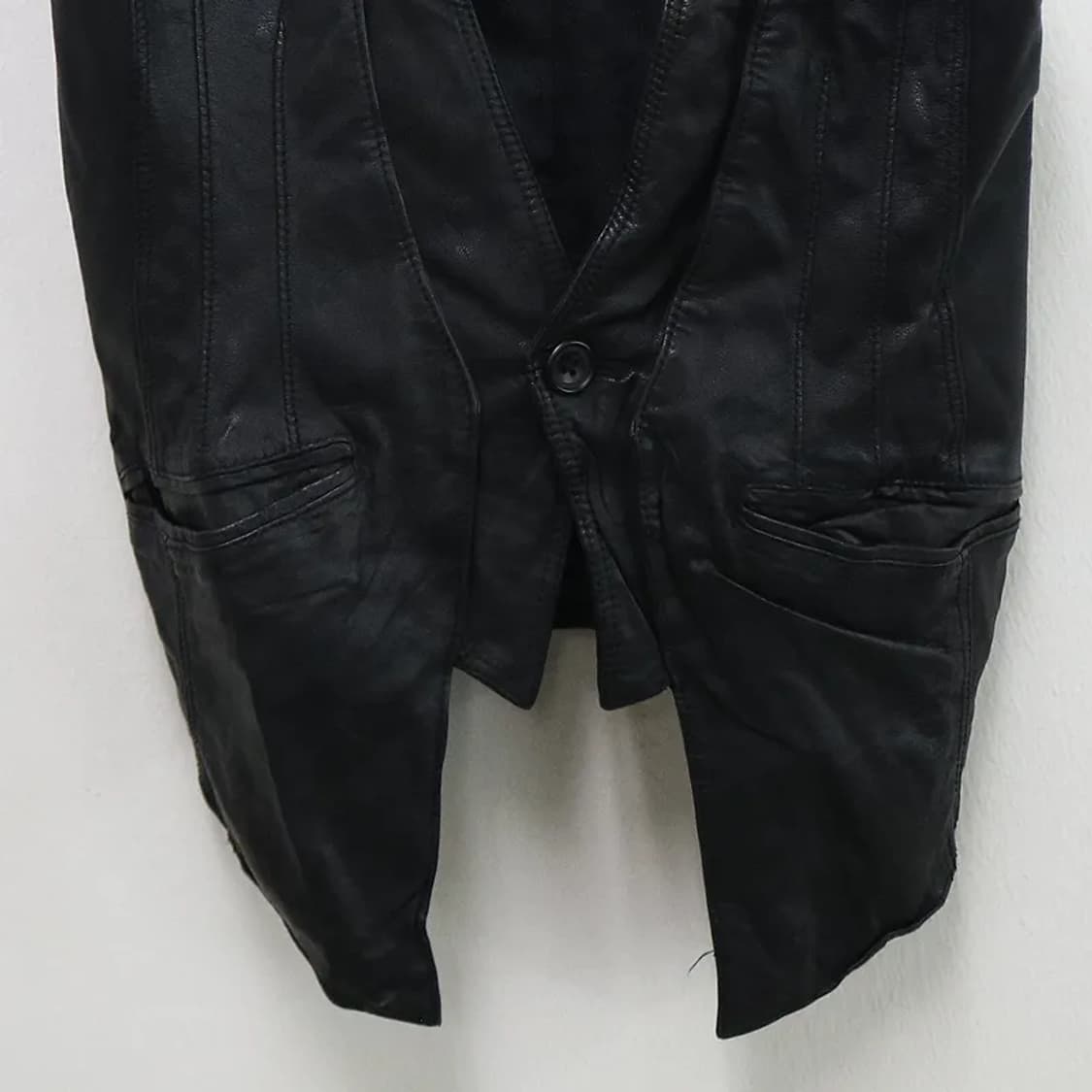 FUGA GOAT LEATHER 고스로리 가죽 베스트 60719 상품이미지4