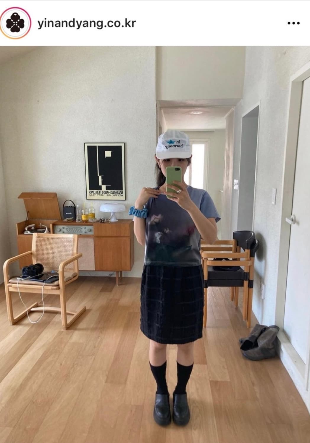 인앤양 하모니 반팔티셔츠 상품이미지1