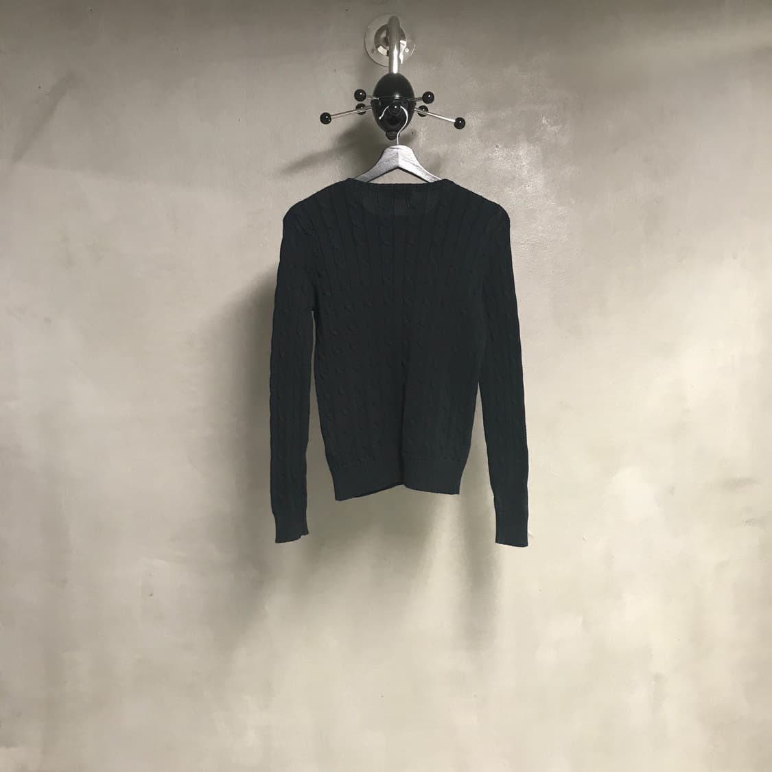 폴로 랄프로렌 케이블 니트 블랙 S(W) 상품이미지6