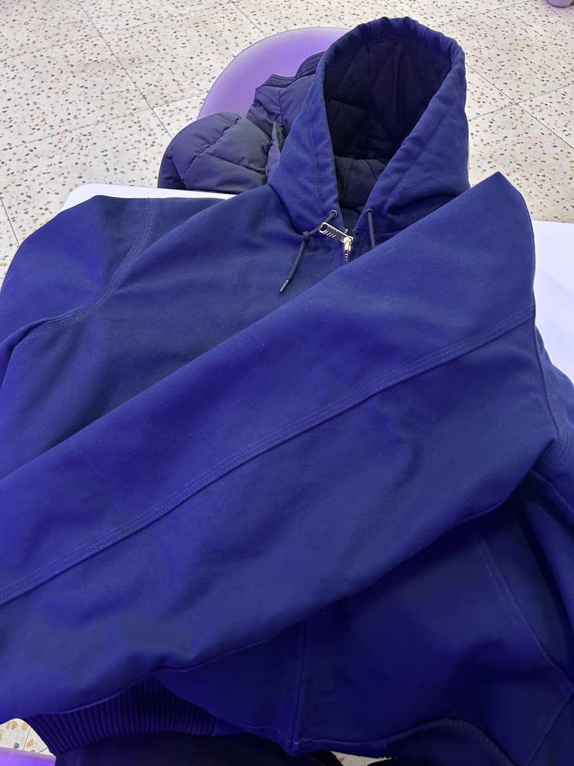 칼하트  덕 액티브 자캣 루즈핏 L사이즈 상품이미지4