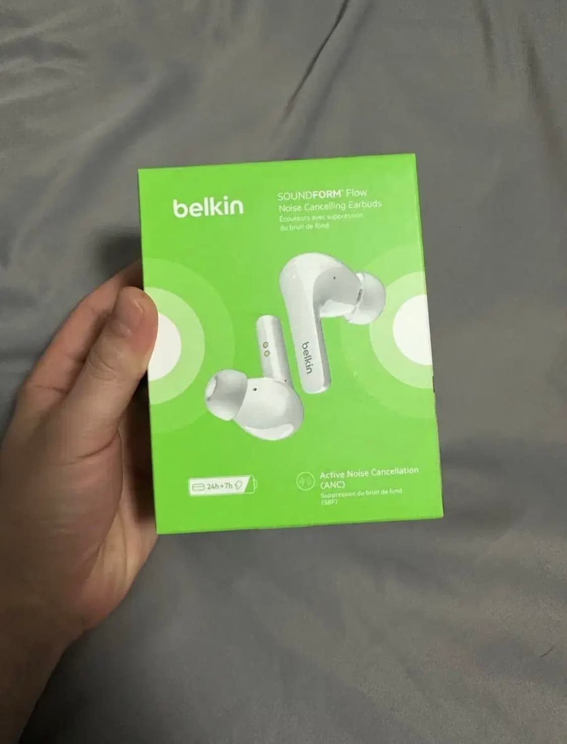 벨킨 노이즈 캔슬링 블루투스 이어폰 새제품 상품이미지1