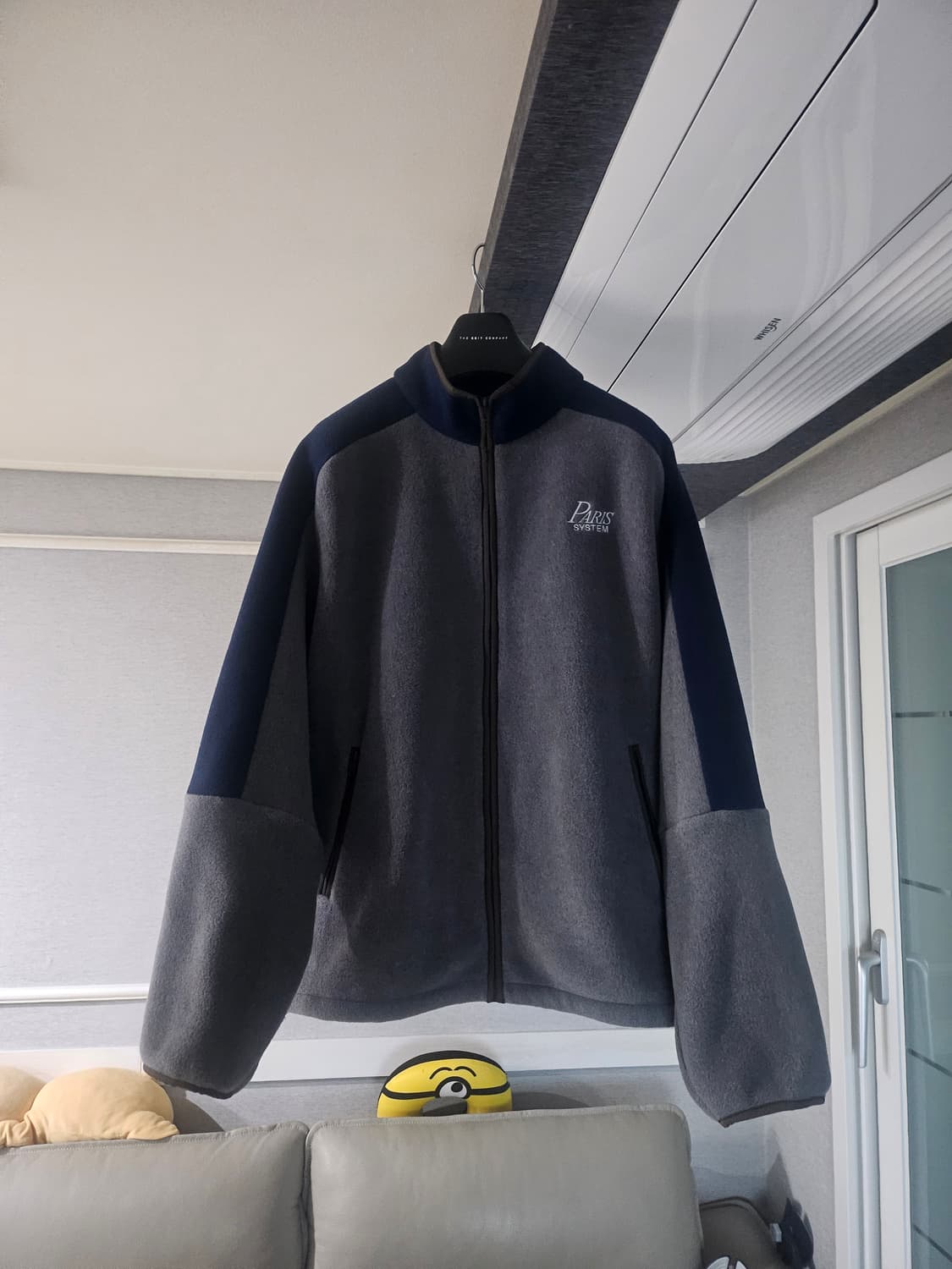 [거의 새것] 시스템옴므 후리스 집업 점퍼 자켓 L 상품이미지1