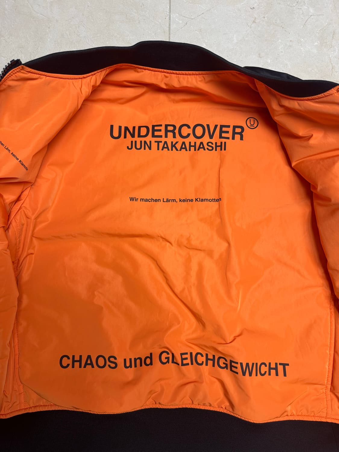 언더커버 봄버 자켓 상품이미지7