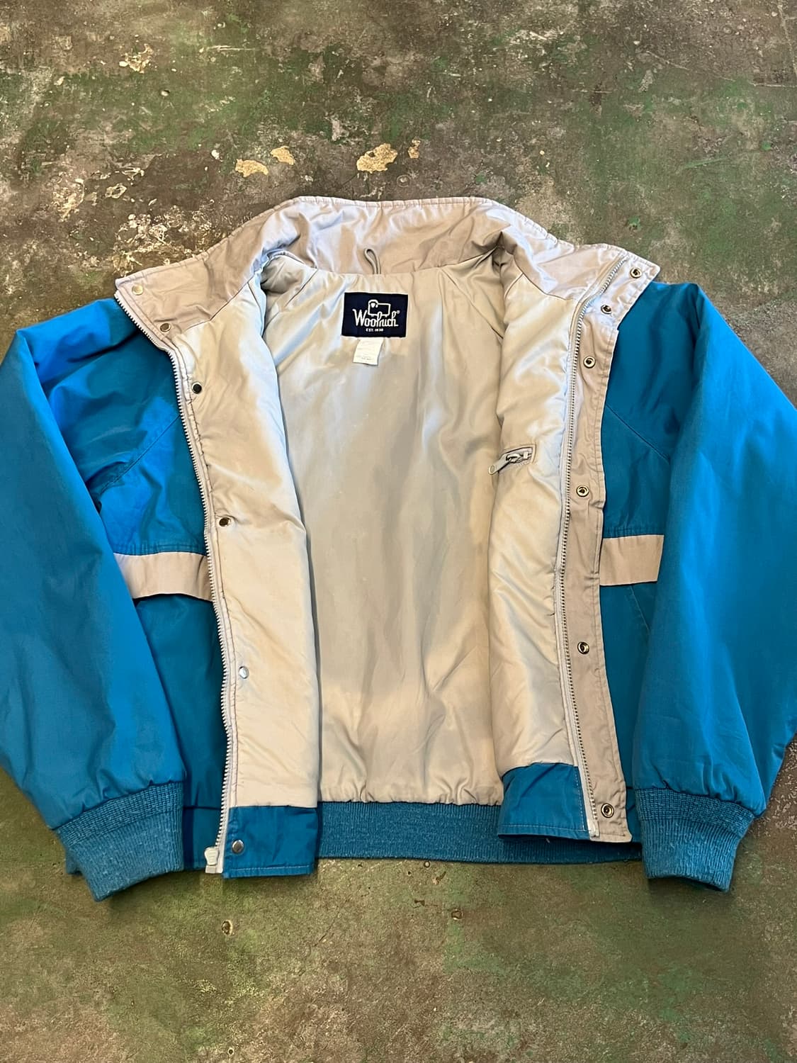 90's [XL] 울리치 빈티지 보머 자켓 USA MADE 상품이미지7