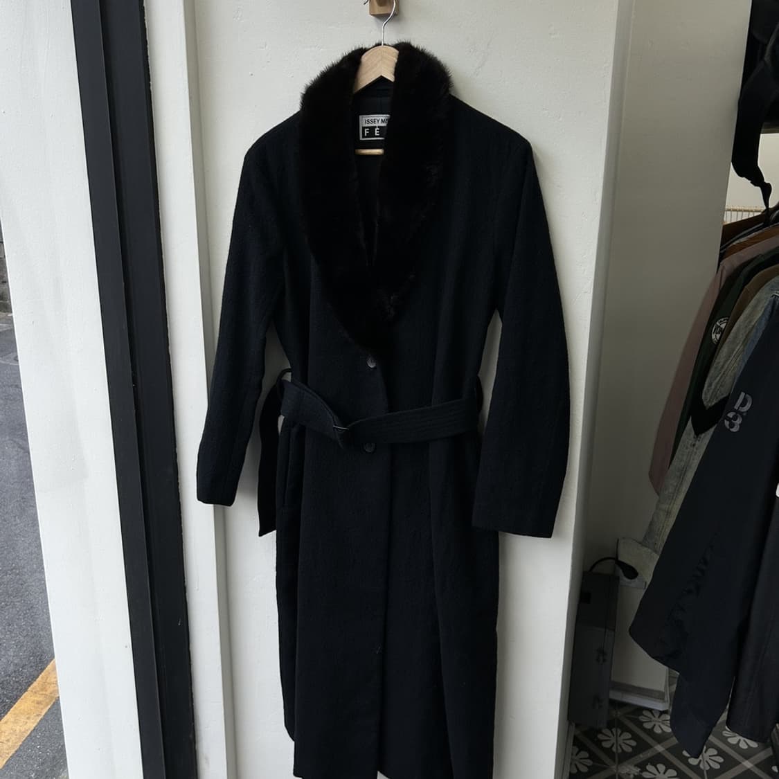 15299 - 이세이 미야케 FETE 울 롱코트 (울 100%) 상품이미지2
