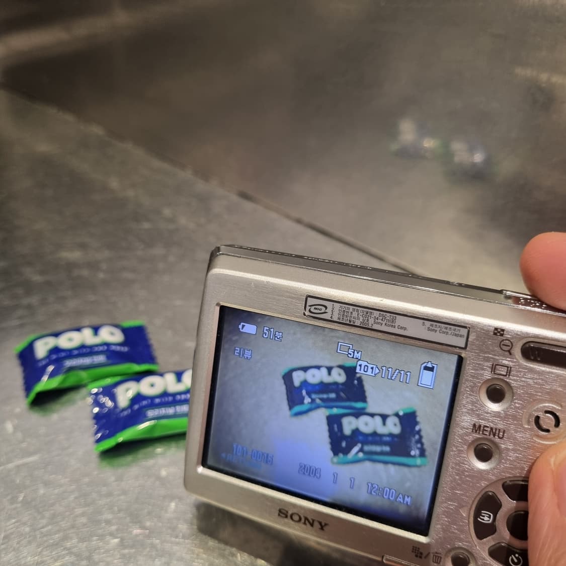 국내한글판 소니 빈티지디카 레트로색채감 작례ok 디지털카메라 DSCT33 상품이미지5