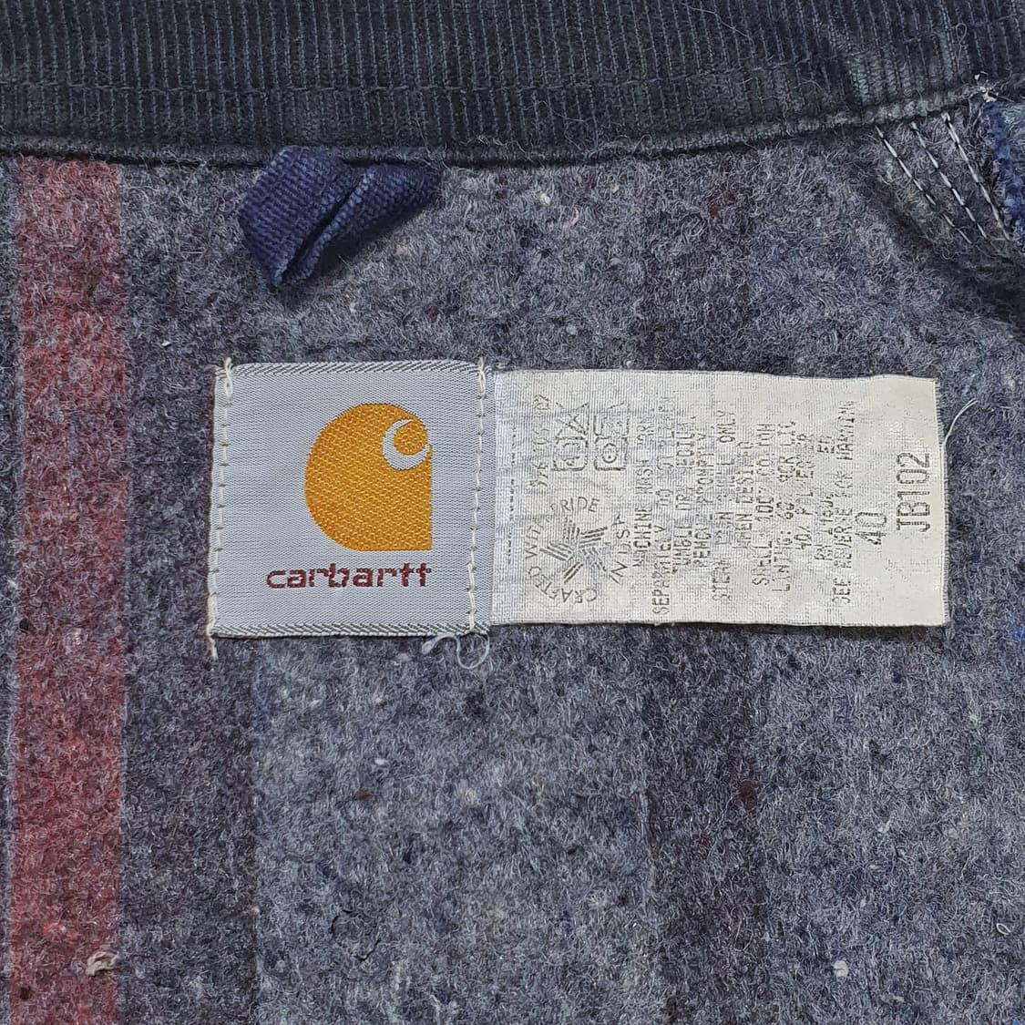 칼하트 디트로이트 90's jb102 네이비 40 (100) 상품이미지7