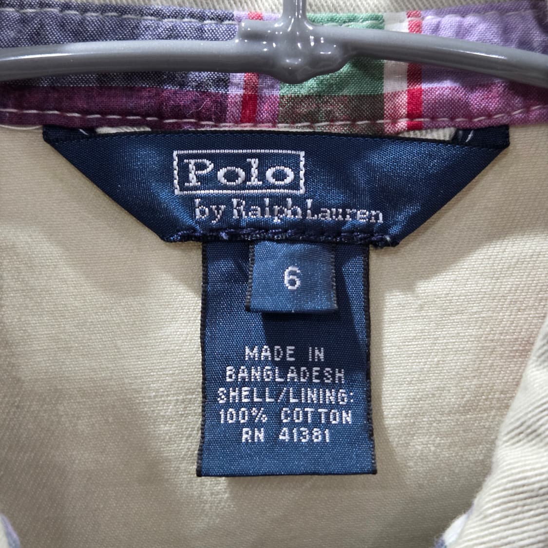 폴로랄프로렌 키즈 코튼 스윙탑 자켓 6  상품이미지3