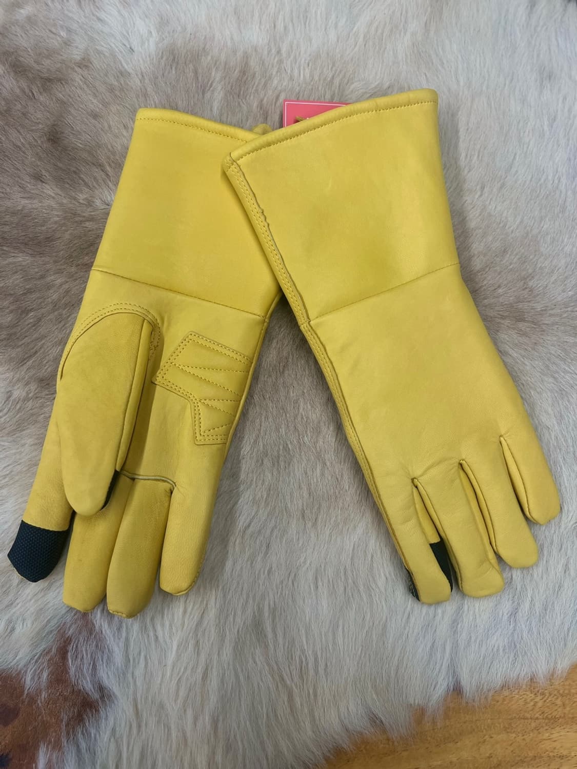 옐로우 GAUNTLET WINTER LONG GLOVE 상품이미지6